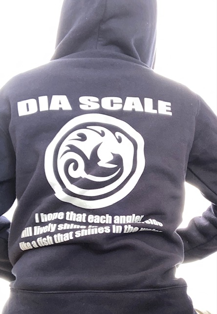 DIA SCALEロゴパーカー（ネイビー） | 【DIA SCALE（ダイヤスケール